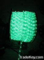 Sell Round 2 wires Green LED rope light