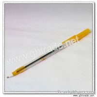 transparent stick economy ballpoint pen BP2036