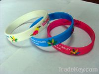 Sell nature  silicone  bracelet