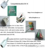Sell ECG cable and leadwires for Burdick EK-10
