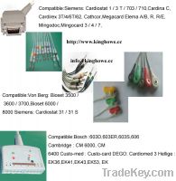 Sell EKG cable and leadwires for Siemens: Cardiostat 1 / 3 T / 703