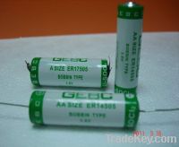 Sell Li-socl2 Lithium Battery 3.6V ER17505 ER17505 ER17505 ER17505