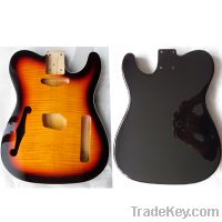 Sell Thinline (f-hole) Basswood Holes Predrilled Sunburst guitar Tl