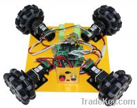 4WD Omni Wheel Arduino Compatible Mobile Robotics car 10008