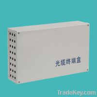 Optical fiber cable termination box