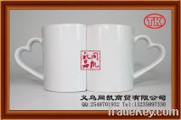 couple mug(sublimation photo mug, lover mug)
