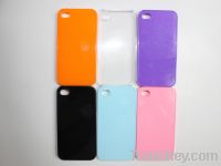 For apple iphone 4s 3 pieces design DIY case- light green