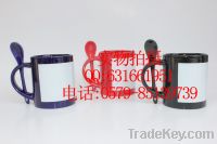 Sell sublimation heart handle mug and dipper