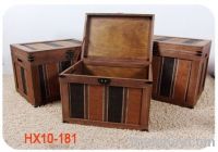 Sell wooden sundry storage boxes