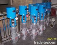 Sell three way electric control valve