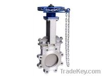 Sell Chain wheel lugged knife gate valve