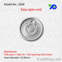Sell easy open end 202