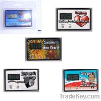 Sell card timer, credit card timer, card countdown timer