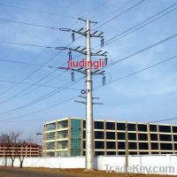Sell steel pole for power transmission line