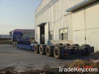 Sell 100 Tons Loading Gooseneck Lowbed Or Low bed Truck Semi Trailers