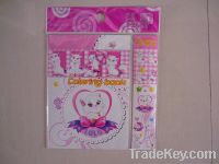 Sell coloring books/sticker set/sticker labels