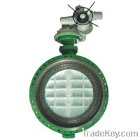 Sell Tri eccentric metal seated butterfly valve