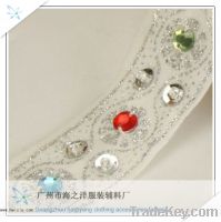 Sell white organza embroidery lace