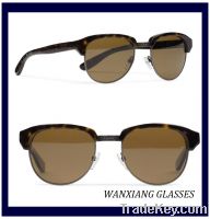 Sell TortoiseShell Acetate and Metal Half Frame Sunglasses