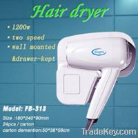 Professional White Hair Dryer FB-313