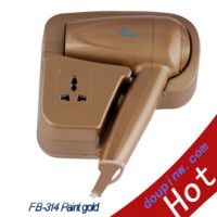 SellHair dryer FB-314 Paint gold hair dryer factory