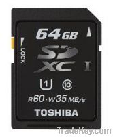 Sell Toshiba SDHX UHS-I Card 64GB Class 10