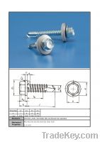 Sell DIN7504 , ANSI, ISO15480 Hex Flange self-drilling screw