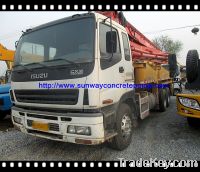 Sell 2007 SANY 37 Meters Used Concrete Pump Truck