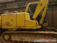 Sell KOMATSU excavator PC180