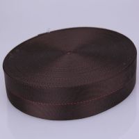 wholesale 1.2 inch brown flat nylon webbing for men bags