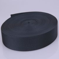 Wholesale 1 1/2 inch black twill polyester webbing