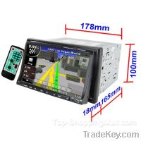 Dark Night 7 Inch Touch Screen Car Media System with GPS + DVB-T