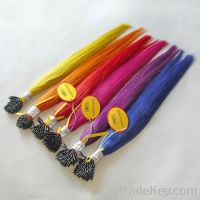 Sell  Colorful Pre bonded I tip Italian Keratin hair extensions