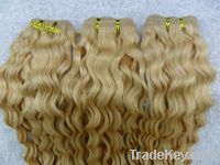 Sell 20''Chinese Remy Curly Human Hair Weft