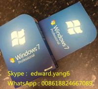 Windows/win 7 Professional Genuine /Original License Key Code COA Sticker & DVD& sealed packing box