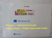 Windows/Win 10 Professional Genuine /Original License Key Code COA Sticker& DVD& Sealed Packing Box