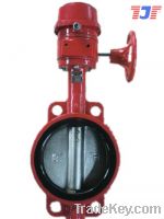 Wafer Butterfly Valve With Gearbox