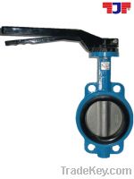 Wafer Butterfly Valve-Through Shaft