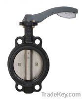 Wafer Butterfly Valve With Aluminum Lever