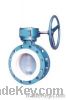 Sell Concertic Double Flange Butterfly Valve With PTFE Seat