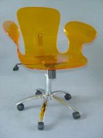 acrylic  office chair
