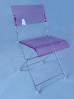 acrylic folding chair(chain stores)