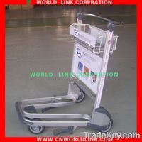 High strength aluminum airport hand cart