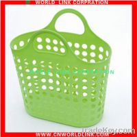 handle  plastic shopping basket