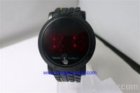 2012 New automatic vintage led silicone watch LW0016