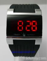 2012Touch screen led digital watch for fashion LW0018