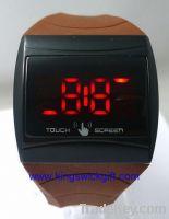 2012 Fashion cool touch screen led watch LW0019