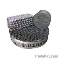 Sell Metallic/Ceramic/Plastic corrugated tower packing