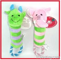 Dog Puppy Cat Chew Rope Training Squeaky Plush Pet Toy