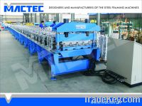 Floor deck roll forming machine